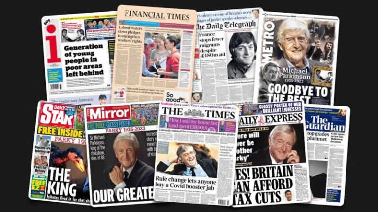 18 Ağustos Cuma: İngiltere gazetelerinden öne çıkan manşetler