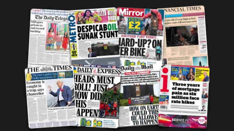 4 Ağustos Cuma: İngiltere gazetelerinden öne çıkan manşetler