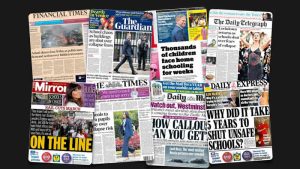 1 Eylül Cuma: İngiltere gazetelerinden öne çıkan manşetler