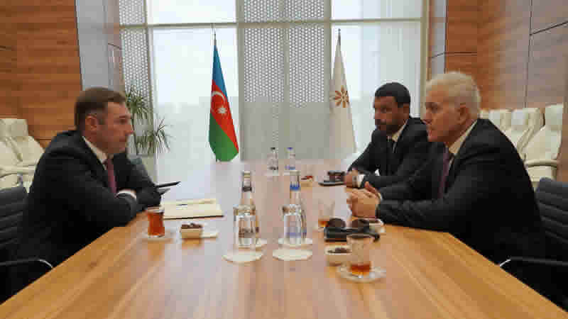 ATMB Başkanı Keleş, Bakü’de temaslarda bulundu