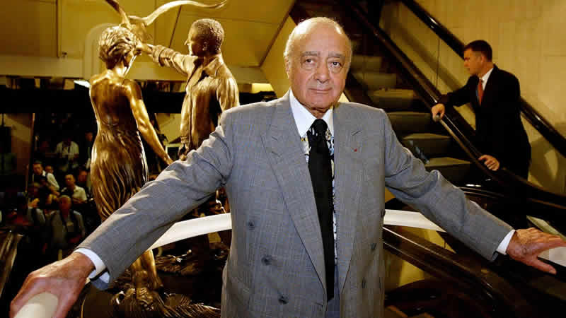 Harrods’ın eski sahibi Muhammed el-Fayed hayatını kaybetti