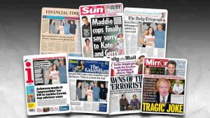 31 Ekim Salı: İngiltere gazetelerinden öne çıkan manşetler