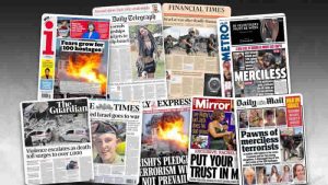 9 Ekim Pazartesi: İngiltere gazetelerinden öne çıkan manşetler