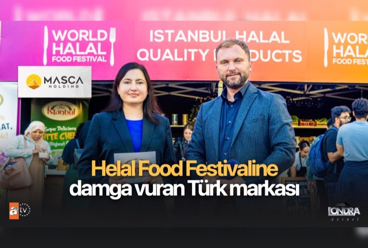 Helal Food Festivali’ne damga vuran Türk markası…