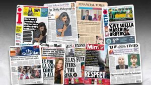 10 Kasım Cuma: İngiltere gazetelerinden öne çıkan manşetler