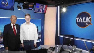 Ersin Tatar, Londra’da Talk Tv’de programa katıldı