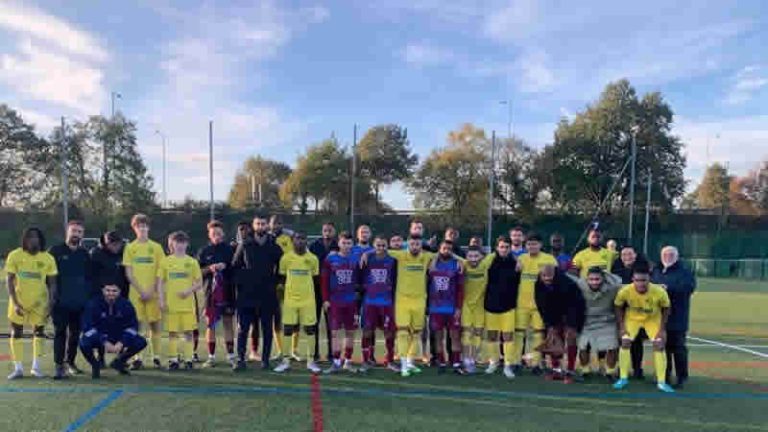 London Sunday Challenge Cup’ta Mehmetçik FC, Trabzonspor’u mağlup etti