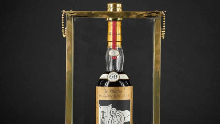 Londra’da açık artırmaya çıkan İskoç viskisi 2 milyon 725 bin dolara satıldı