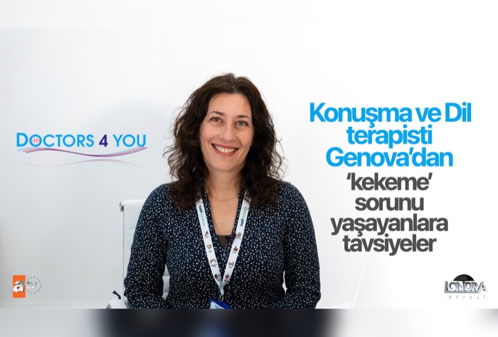 Konuşma ve Dil Terapisti Genova’dan ‘Kekemelik’ sorunu yaşayanlara tavsiyeler…