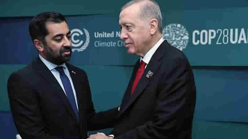 İngiltere Dışişleri Bakanı, Erdoğan’la görüşen İskoçya Başbakanı’nı uyardı