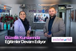 Güzellik kurslarında eğitimler devam ediyor…