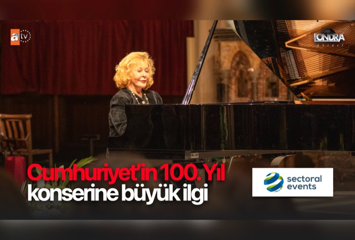Cumhuriyet’in 100. Yıl konserine büyük ilgi…