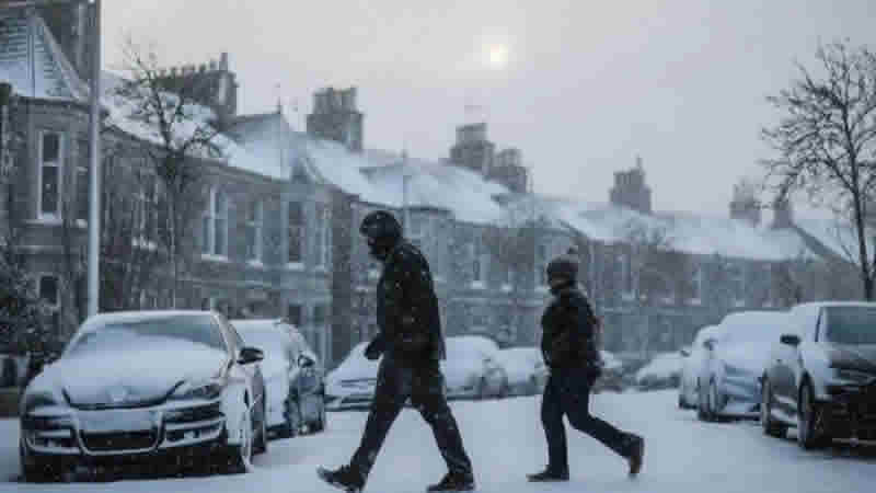 İngiltere, soğuk hava dalgasının etkisine girdi