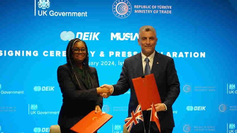 Türkiye- İngiltere JETCO protokolü imzalandı