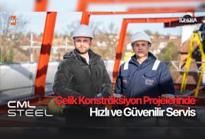 Çelik konstrüksiyon projelerinde hızlı ve güvenilir servis…