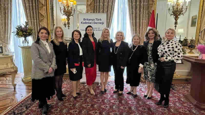 Londra Büyükelçiliği’nde Dünya Kadınlar Günü kutlandı
