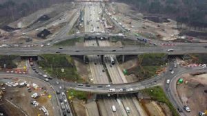 Sürücüler, M25’in kapatılması sırasında uydu navigasyonlarını dikkate almamaları konusunda uyarıldı