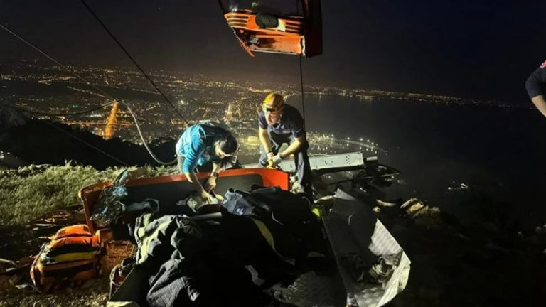 Antalya’da Teleferik Kazası: 1 Ölü, 10 Yaralı