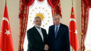 Erdoğan, Hamas Siyasi Büro Başkanı İsmail Haniye İstanbul’da görüştü