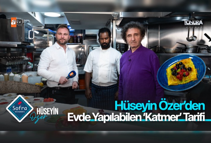 Hüseyin Özer’den evde yapılabilen ‘Katmer’ tarifi…