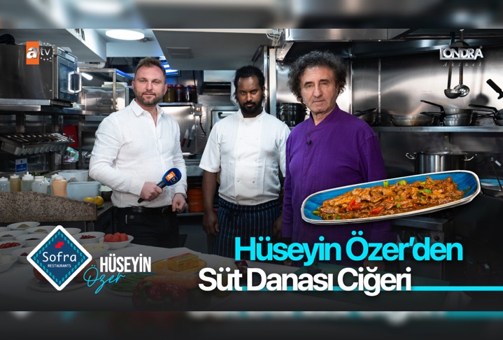 Hüseyin Özer’den süt danası ciğeri…