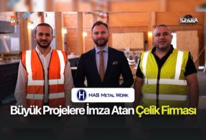 Büyük projelere imza atan çelik firması…