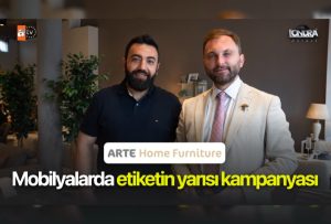 Mobilyalarda etiketin yarısı kampanyası…