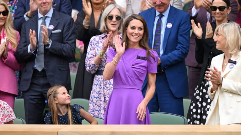 Wimbledon Finali’nde Kate Middleton’a Sevgi Seli