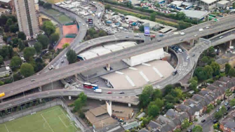Londra’daki A40 Westway Bakım Çalışmaları Nedeniyle 3 Ay Kapalı Kalacak
