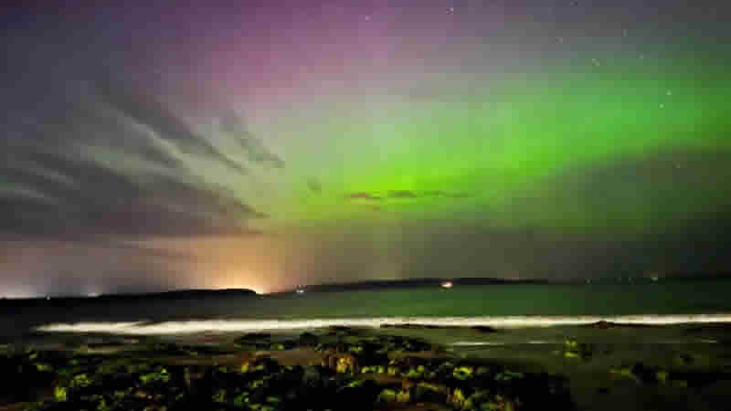 Kuzey Işıkları İngiltere’nin Birçok Bölgesinde Görüldü