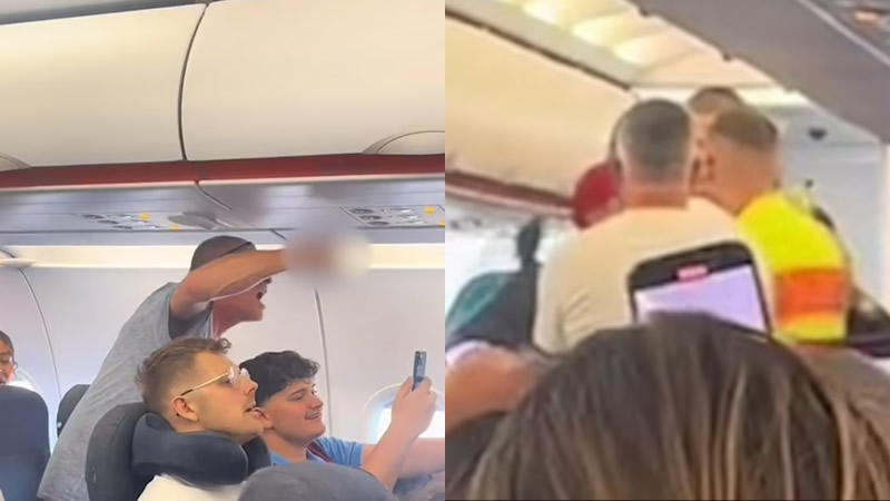 Londra’dan Kalkan Uçaktaki Sarhoş Yolcu Kokpite Girmeye Çalıştı