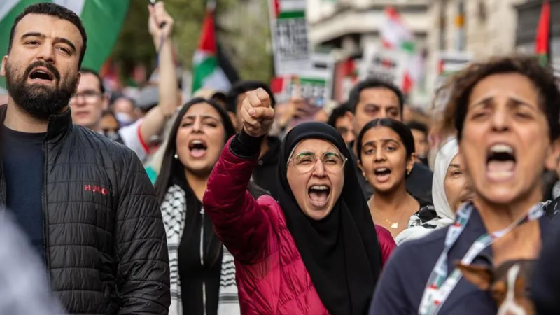 Londra’da Filistin Yanlısı Protesto: 17 Kişi Tutuklandı