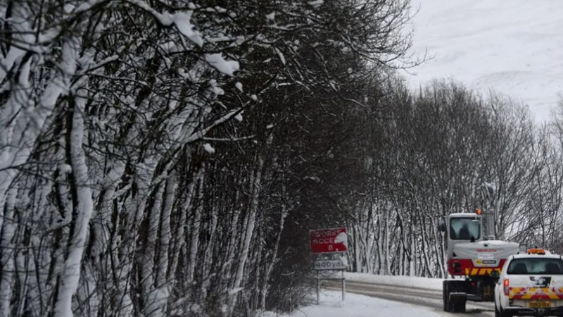 Birleşik Krallık Genelinde Yeni Yıl için Kar, Rüzgar ve Yağmur Uyarısı