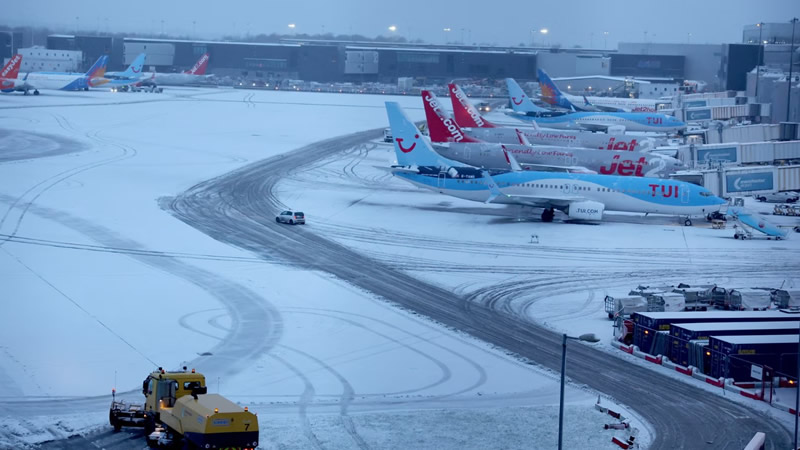 İngiltere’de Havaalanları Yeniden Açıldı Ancak Gecikmeler Devam Ediyor