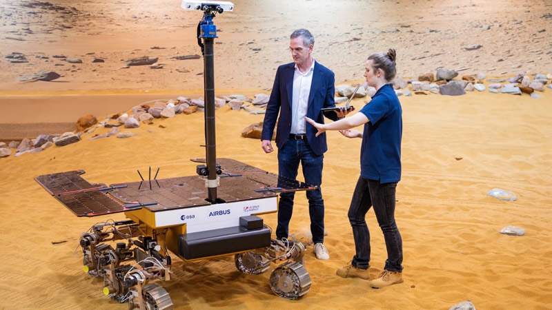 Avrupa’nın İlk Mars Gezgini İngiltere Üretimi İniş Aracına Emanet