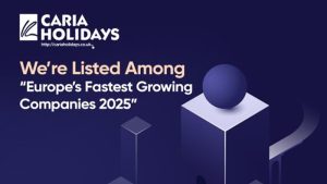 Caria Holidays, Avrupa’nın En Hızlı Büyüyen Şirketleri Listesinde!