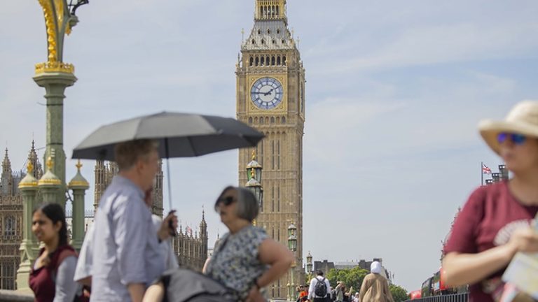 Londra’ya Kavurucu Sıcaklar Geliyor: 28°C’lik Sıcak Hava Dalgası Yolda