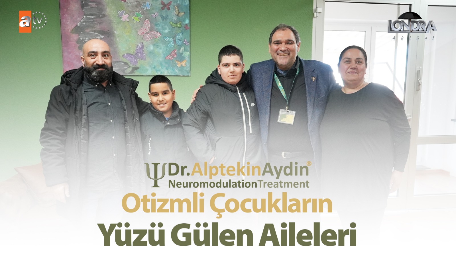 Otizmli çocukların yüzü gülen aileleri…