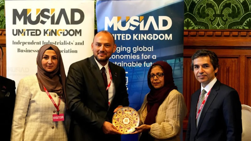 MÜSİAD UK Liderliğinde İngiltere Lordlar Kamarası’nda Kritik Ticaret Buluşması