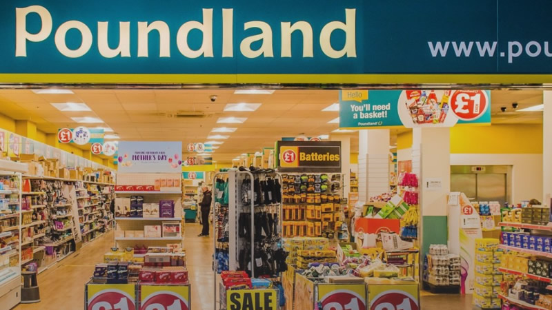İngiltere’de Poundland 68 Mağazasını Kapatıyor