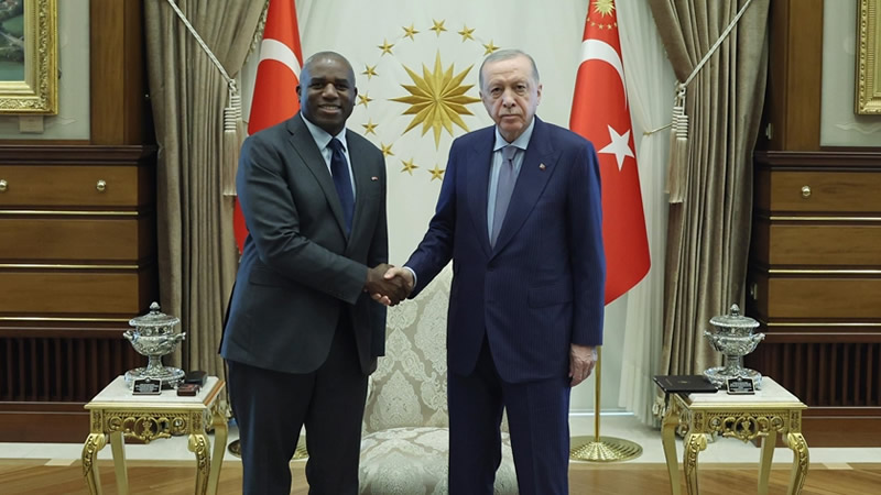 Cumhurbaşkanı Erdoğan, İngiltere Dışişleri Bakanı Lammy’yi Kabul Etti